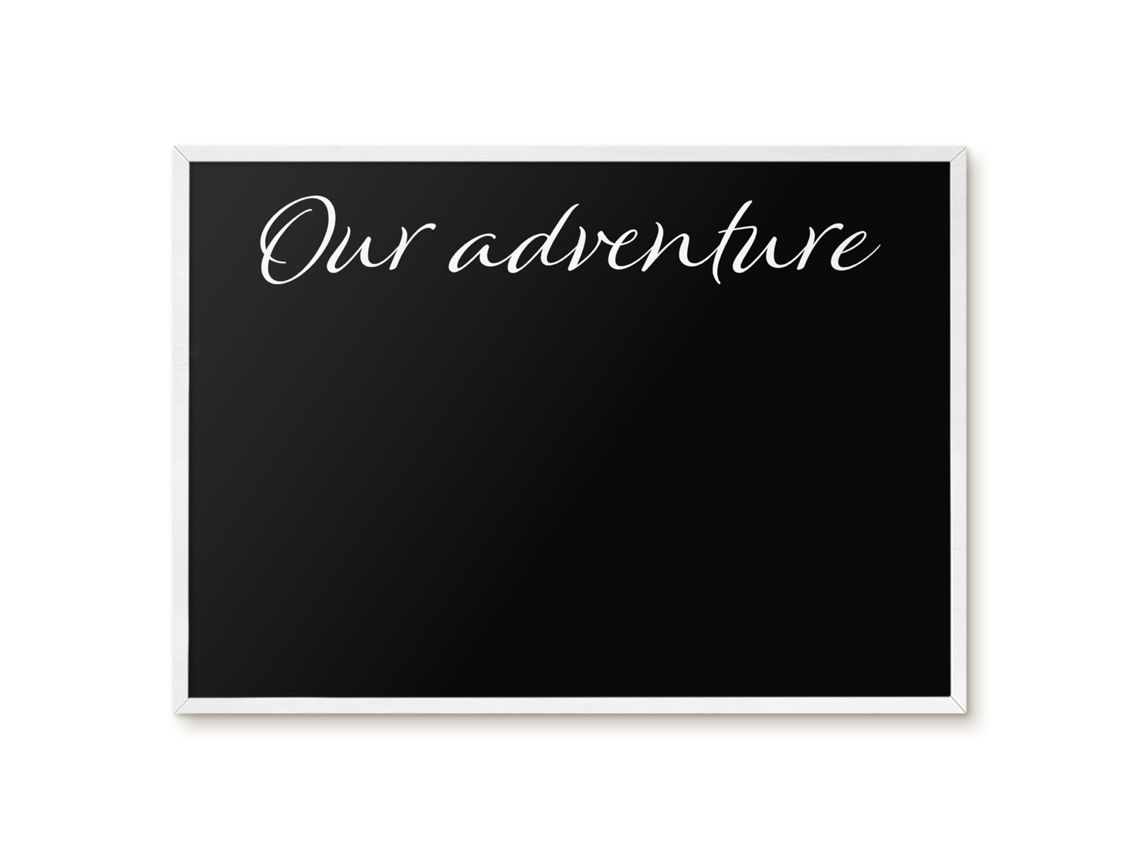 Magnetic Board Our Adventure For The Living Room Espelharte (70x50 Cm)