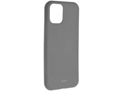 Capa iPhone 11 Pro ROAR Colorful Jelly Cinzento