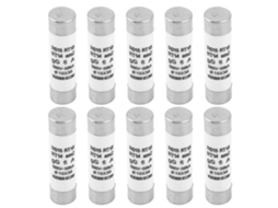 Fusível Cilíndrico de Alta Capacidade de Ruptura 10x38 380-500VCA 6A RT14 20 S/MARCA