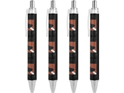 Caneta Esferográfica Com Design De Bandeira Tubarão, Profunda,