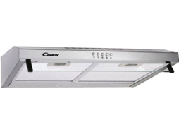 Exaustor CANDY CFT62/3X/1 (199.9 m3/h - 60 cm - Inox)