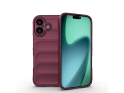 Capa Para Iphone 17,capa Protetora Macia À Prova De Quedas Digitallab (vinho Tinto)