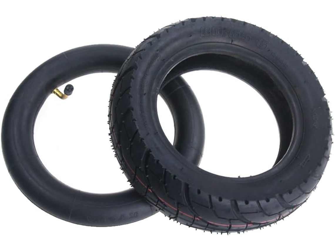 Pneu SFUSHOS 80/65 6, reforçado, para scooter elétrico 10 polegadas