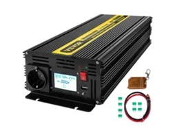 Inversor de Energia de Onda Senoidal Pura VEVOR 2500 W Dc12V a Ac230V