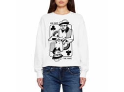 Rockinstone Queen Of Clubs Pod Classic Sweatshirtdouble-sided Print Unique Designer Style