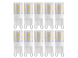 10 peças Lâmpada G9 Cerâmica 2W 230V | S/MARCA