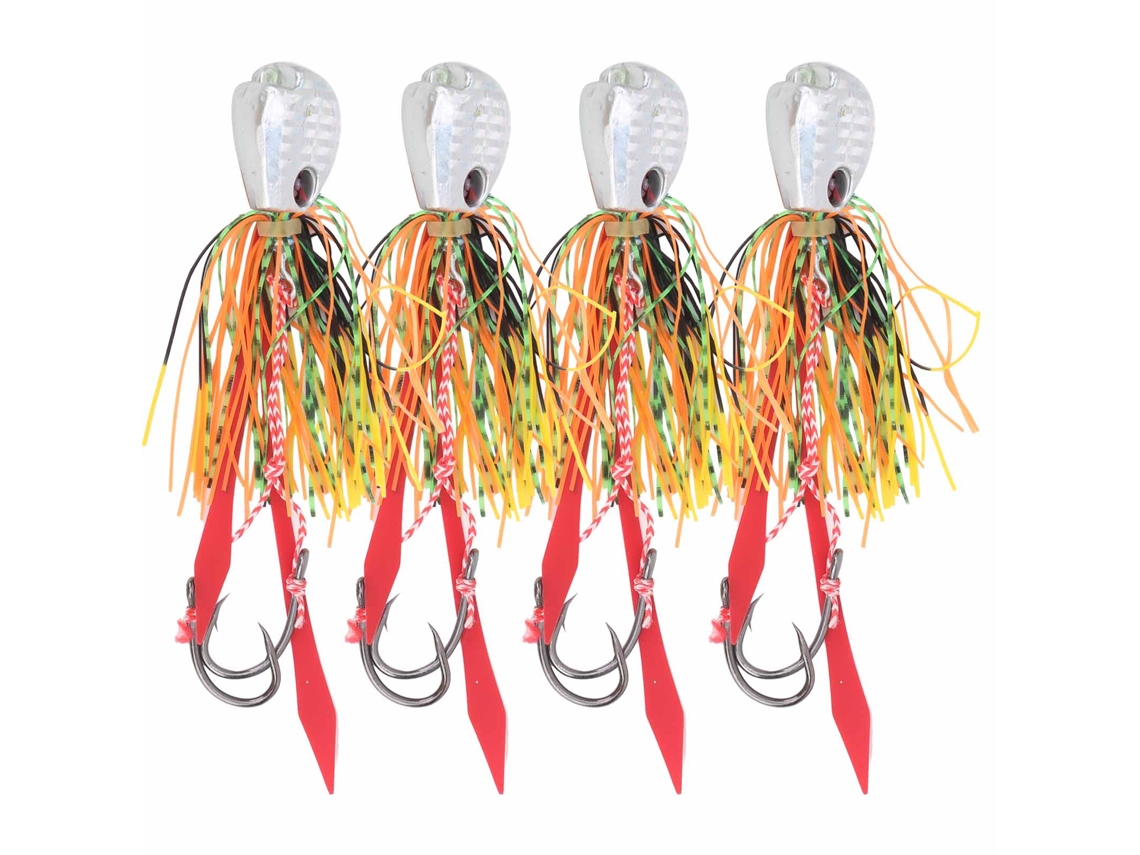 Lure With Silicone Wire Hooks, Fishing Tackle Accessories