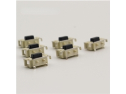 100 Peças de Botão Microswitch Momentâneo Pressão Tátil SMT 3x6x3, 5mm