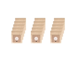 Conjunto De 15 Sacos Papel Para Aspirador Pó Pensonic, Peças Reposição, 110 Mm X 100 Mm Tuotuo