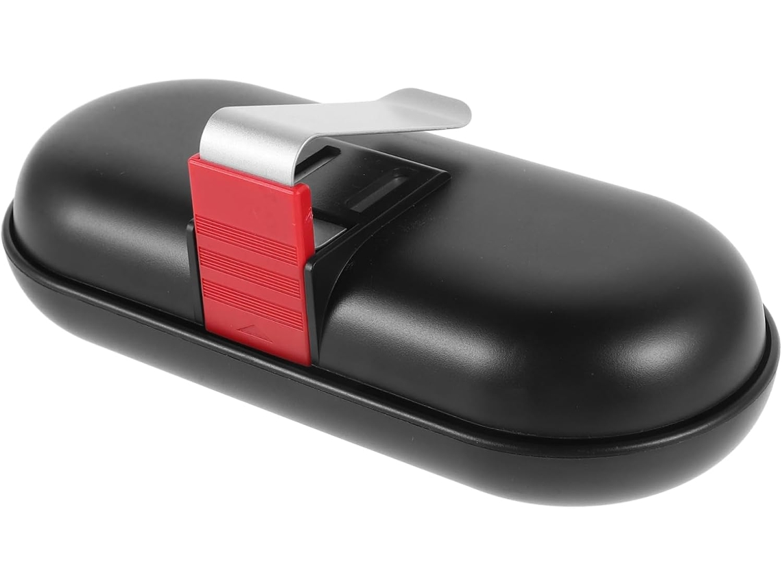 Estojo Resistente Para Óculos De Carro, Armazenamento Portátil Para Óculos De Sol.