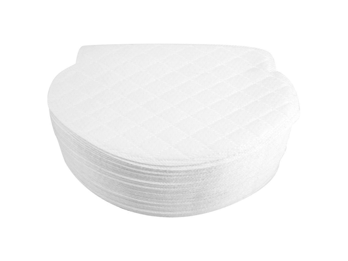 Pacote Com 50 Almofadas Descartáveis ​​para Esfregão Compatíveis Com Aspirador De Pó Robô Ecovacs Deebot Ozmo N7 / T5 / Ozmo 920 / Ozmo 950 Brilvibera