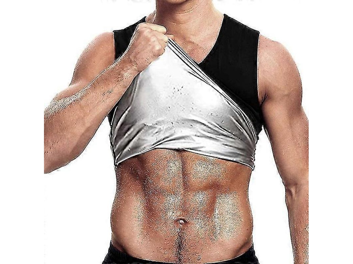 2026 chaleco Termo Sudor para Hombres Entrenamiento Compresión Moldeador Cuerpo Adelgazante Rápido Secado
