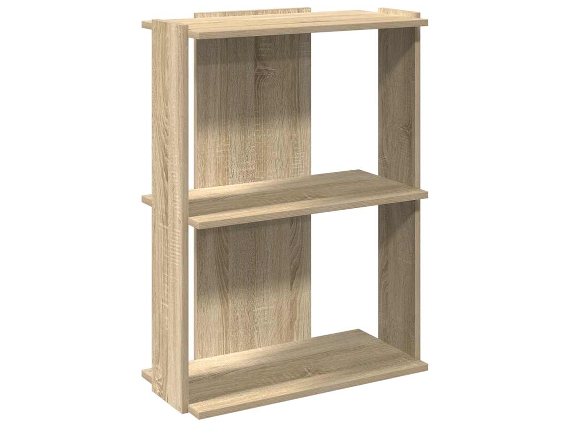 Bookcase, Bookcases Vidaxl Marrom Madeira Processada (60 X 30 X 80 Cm)