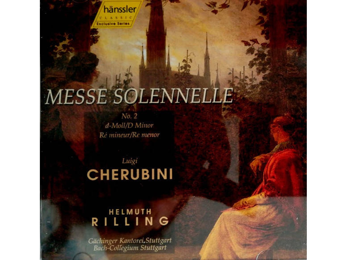 CD Messe Solennelle No 2 D Minor-Cherubini Luigi - Rilling Helmuth - Bach Collegium Stuttgart - Gachinger Kantorei Stuttgart