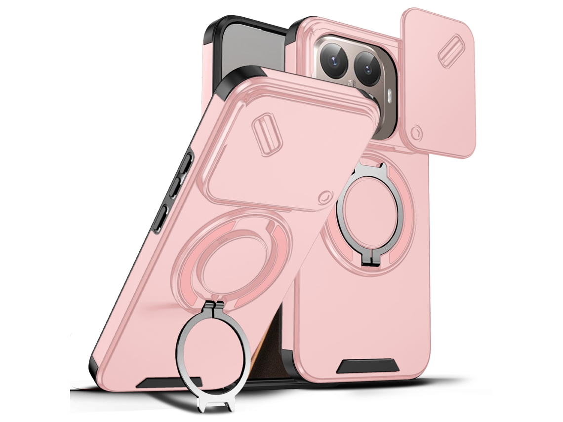 Capa Protetora À Prova De Choque Para Xiaomi 17t Pro Hibbent (rosa)