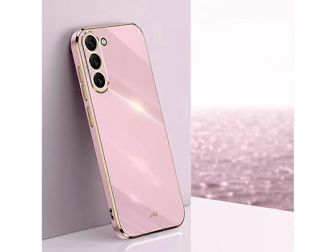 Capa Para Samsung Galaxy S23+ 5g Xinli Straight Edge 6d Electroplate Tpu