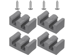 Conjunto De 8 Ganchos Parede Silicone Reforçado Greabuy Com Parafusos Para Instalação Rápida E Segura Em Portas Box
