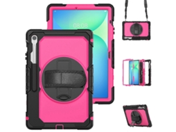 Capa de silicone híbrida Webake com alça de ombro para Samsung Galaxy Tab S10 FE