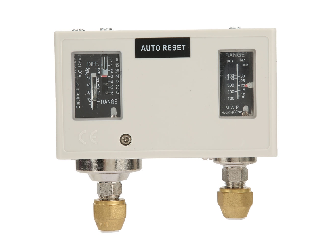 Interruptor De Pressão Dupla Eletrônico R1/4" 15a 250v