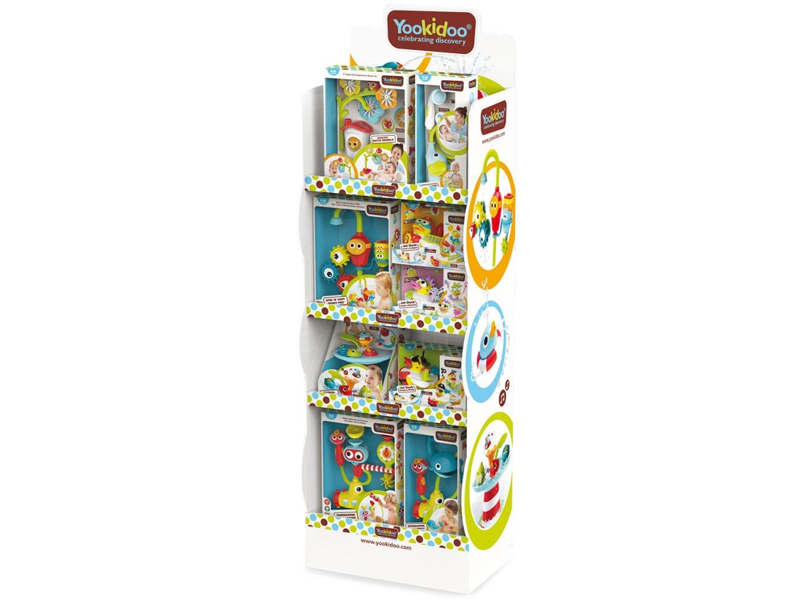 Yookidoo Display Linha Banho