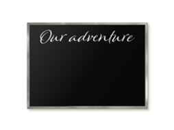 Magnetic Board Our Adventure For The Living Room Espelharte (70x50 Cm)