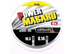 Linha de Pesca trançadas ASARI Power Masaru (0.180 mm - 0,20 mm)