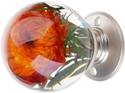 Puxador Exclusivo Em Resina Para Porta De Armário, Com Esfera De Cristal, Para Decoração De Móveis