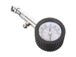 Manômetro digital de pressão de pneus 0-100psi em metal e cobre