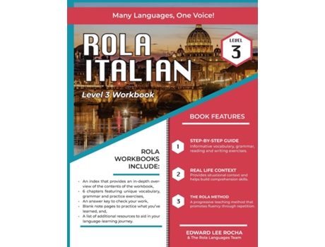 Livro Rola Italian Level 3 De Edward Lee Rocha (inglês)