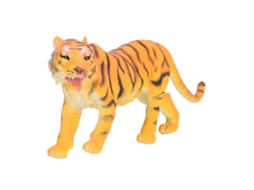 Walshlxq modelo de Tigre Juguete Educativo Divertido com Aparência Vívida Leve Durável para Decoração Residencial Animal Selvagem