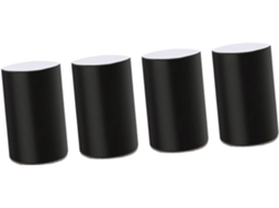 Sewacc Conjunto De 4 Peças Pés Aço Carbono Para Elevar Móveis, Antiderrapantes E Resistentes, Para Casa E Escritório