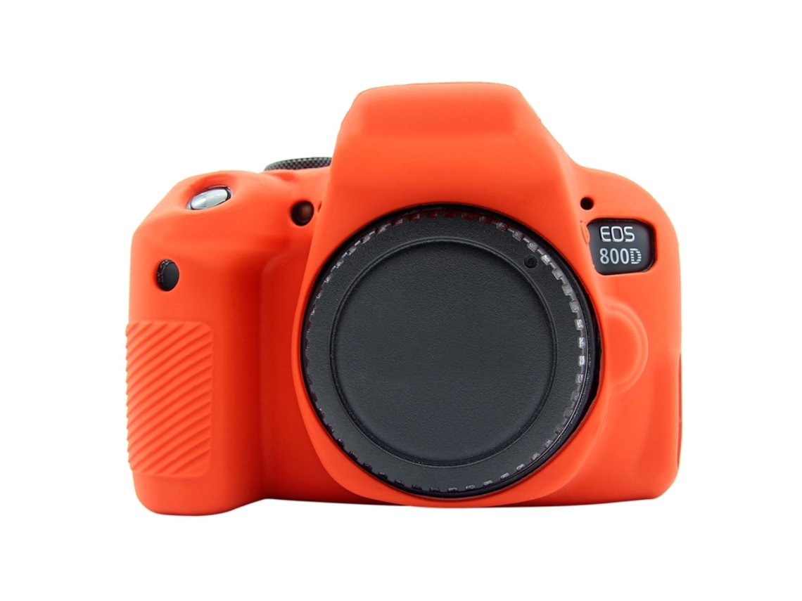 Capa De Silicone Macia Para Canon Eos 800d Brilvibera