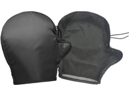 Capacete Luvas para motociclistas com proteção UV, isolamento térmico e ventilação.