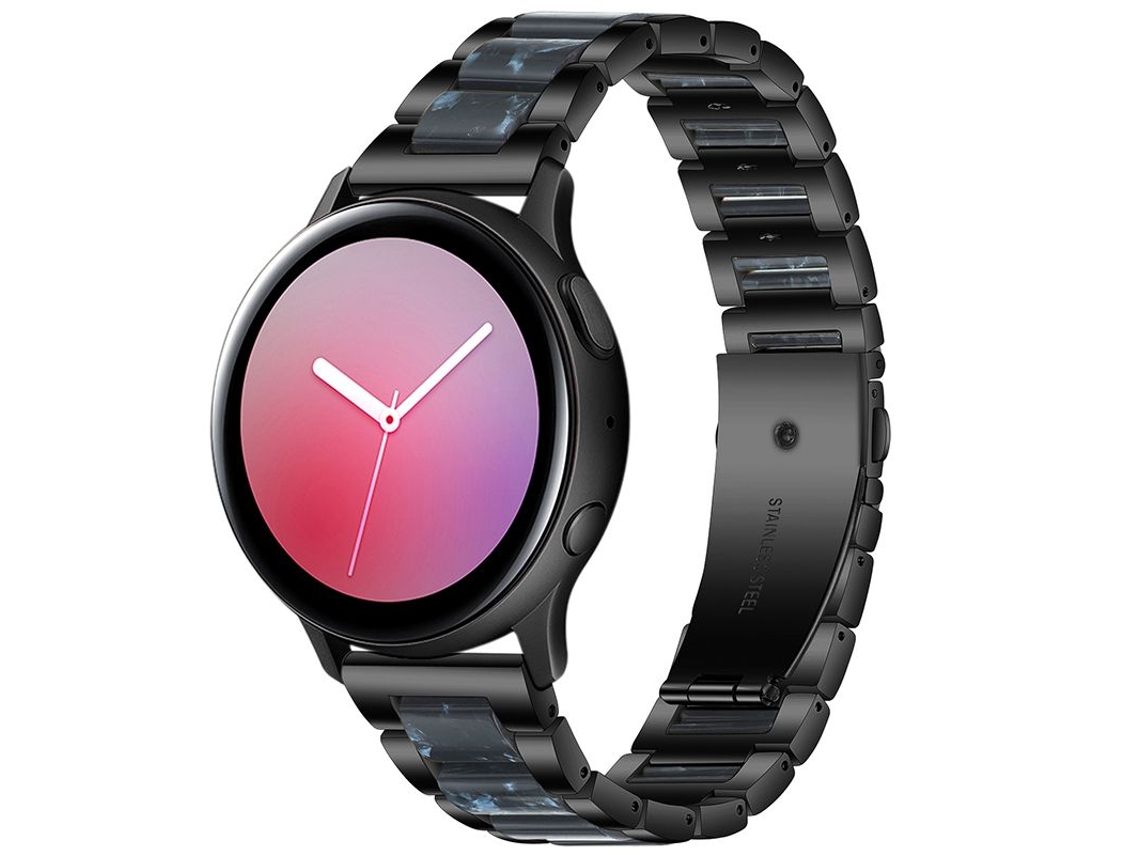 Bracelete de Aço com Resina para Amazfit GTS 2E Safira