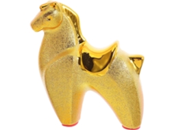 Estatueta Cavalo Feita Decoração Adultos Ornamentos Estatuetas Animais Estátuas À Mão Mesa Casa GOKOCO