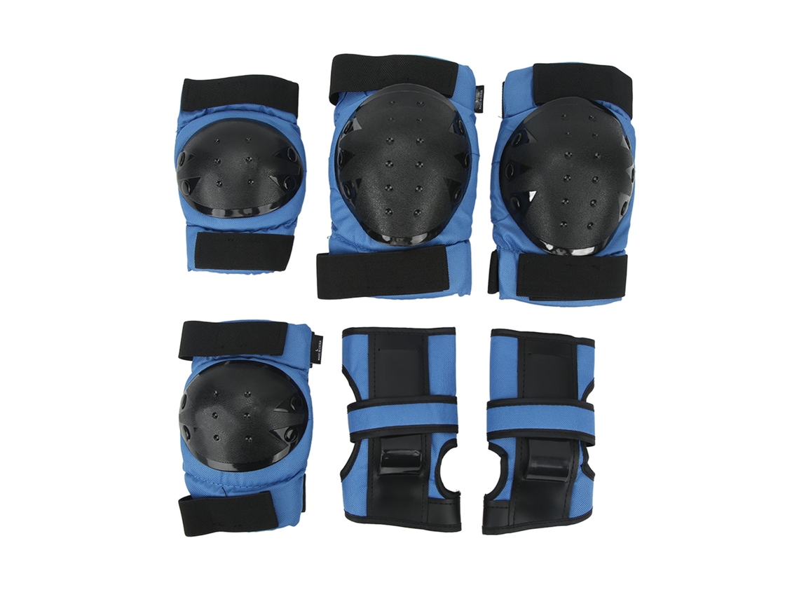 Kit de Proteção Mali 6 Peças para Patinação e Ciclismo | S/MARCA