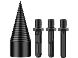 Conjunto De Brocas Para Rachar Lenha, Chave Fenda Cônica Aço Carbono