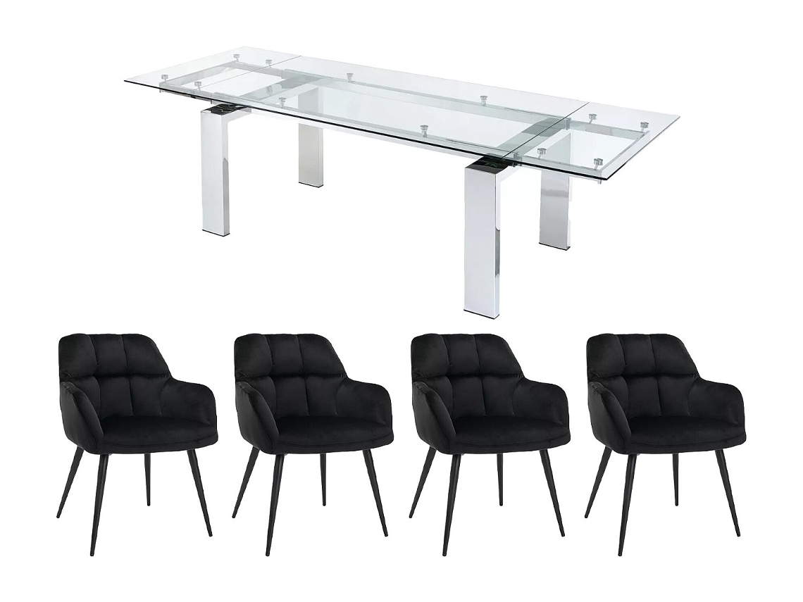 Conjunto Mesa E Cadeiras Lubana