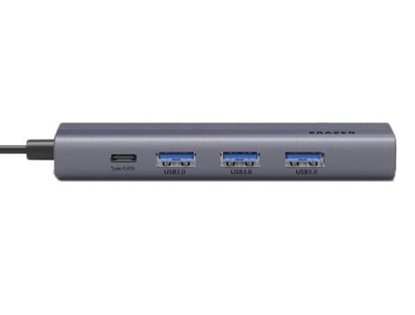 Adaptador ERAZER Sc05 Type-C a 3Usb3.0 Pd100W Hdmi para Huawei Mate40/P50 S20