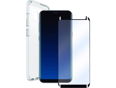 Imagem de Capa e Película MUVIT Crystal Soft Samsung Galaxy S9 Transparente