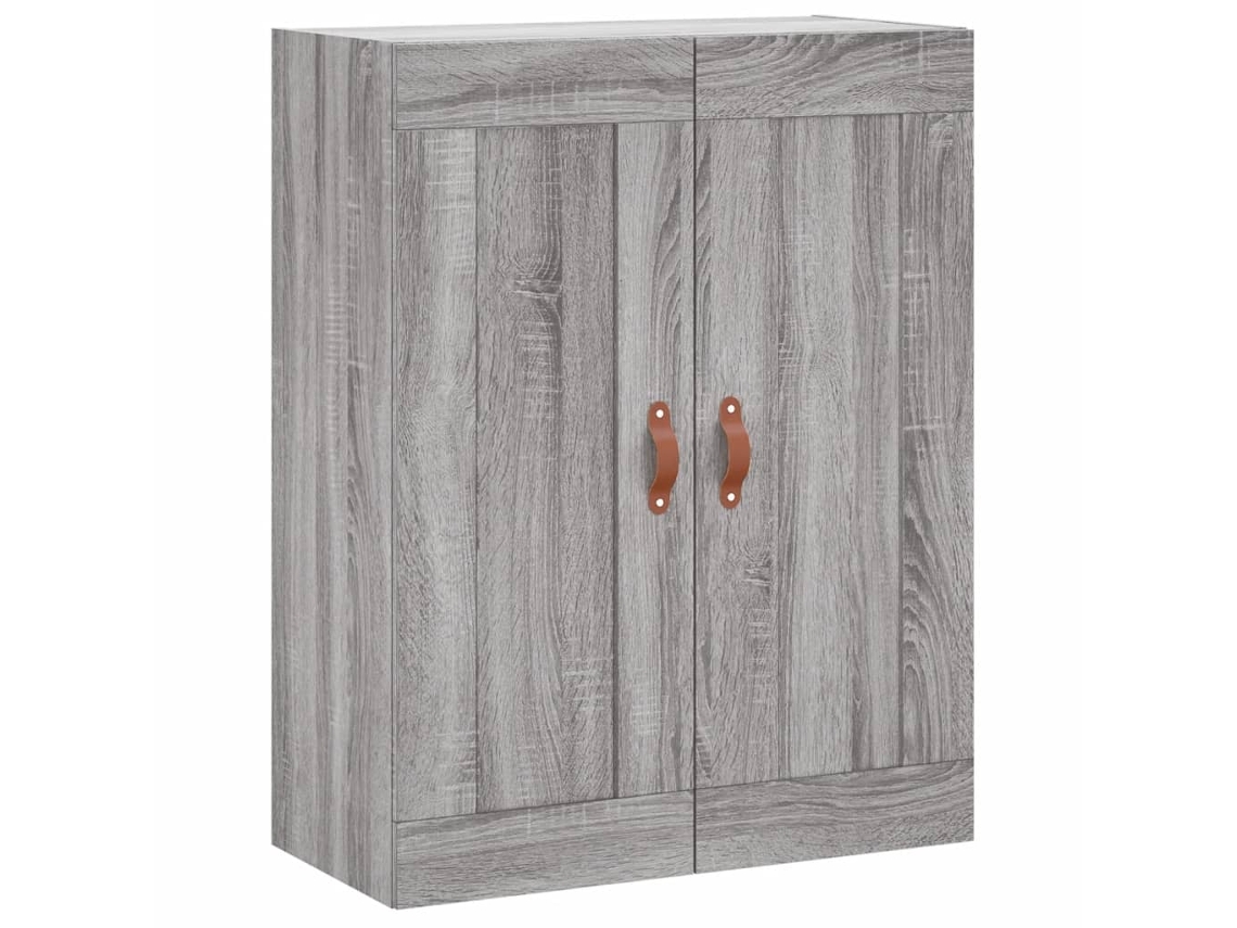 Wall Mounted Cabinet, Wall Mounted Cabinets Vidaxl Cinzeto Madeira Processada (n/a)