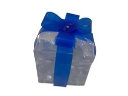 Caixa De Presente Decorativa De Natal Brilhante Com Laço, Caixa De Luzes De Natal Para Iluminação Externa, Árvore De Natal E Festa. Hengjian