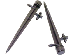 Conjunto de 10 aspersores com nebulizador cruzado 6 mm e conector S/MARCA