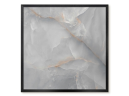 Quadro de parede magnético Elegância Natural para escritório Espelharte (50x50 cm)