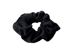 Elástico De Cabelo Em Algodão Preto Anwen