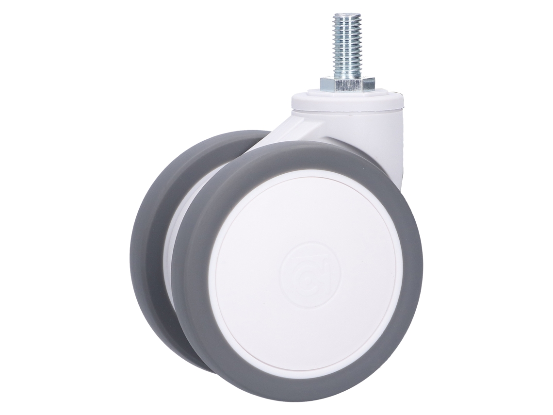 Laxiscreed Roldanas Universais Silenciosas De 4 Polegadas Com Mancais M12 Para Movimento Suave