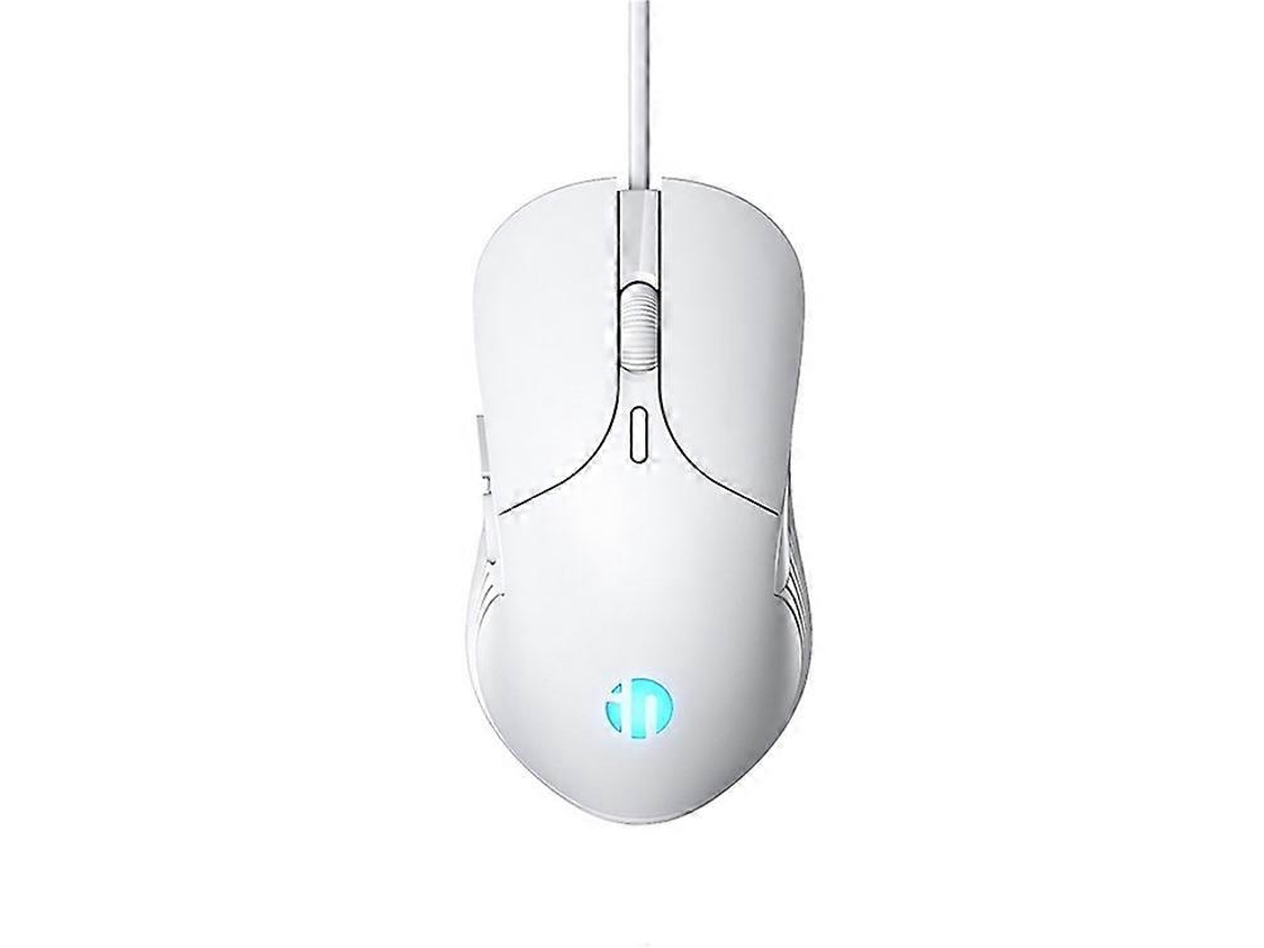 Mouse Usb Com Fio Mudo, Macro Programável Para Escritório E Jogos, Laptop E Computadorwhite