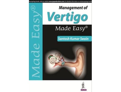 Livro management of vertigo made easy de santosh kumar swain (inglês)