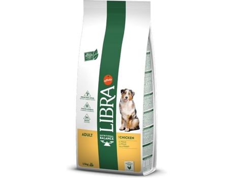 Ração Seca LIBRA Adult Cão Frango (15kg)