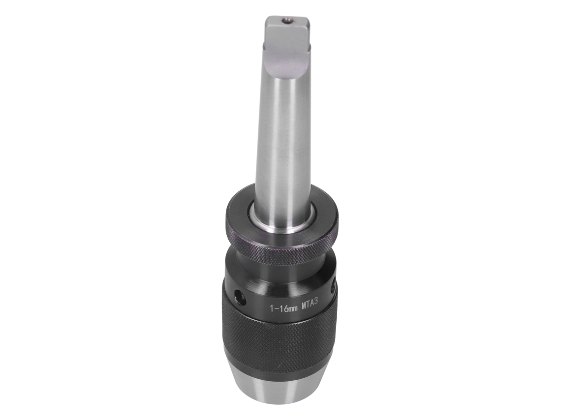 Mandril De Taladro Integrado Sin Llave Autobloqueo Recto Morsa Mt Mta3 Herramientas Manuales Para Tornos 116mm